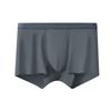 Men's Combed Cotton Antibacterial Breathable Boxer Briefs with Pure Cotton Crotch