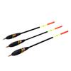 3Pcs 1.5+6g 1.5+5g 1.5+4g Durable Wooden Fishing Floats Set Bobbers Tackle Accessory