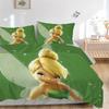 Fairy Green Dress Print 3Pcs Bedding Setduvet Cover With 2 Bedropillowcase Home Birthday Gift