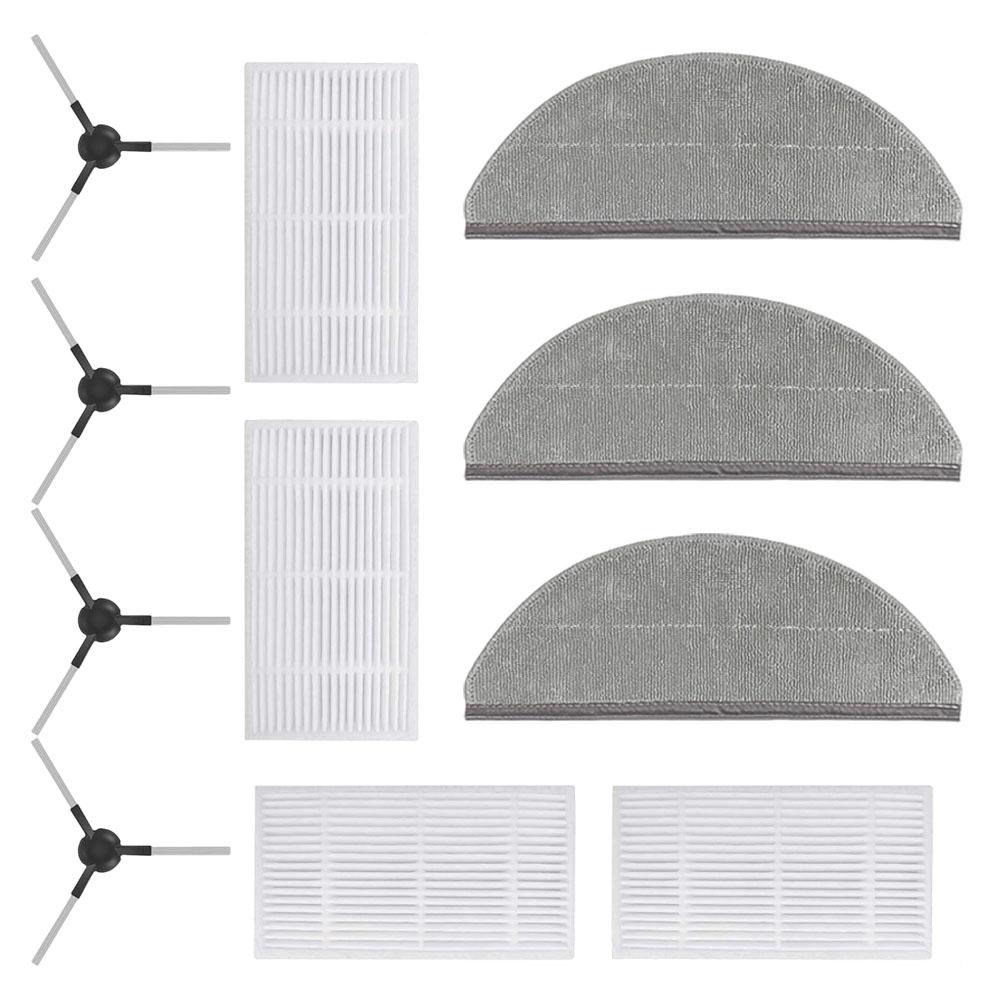 Accessories Kit Side Brush Filter Mop Cloth For Eitton For A6Pro For S6Pro For G6Pro H6Pro Robot Vacuum Cleaner Parts Replace