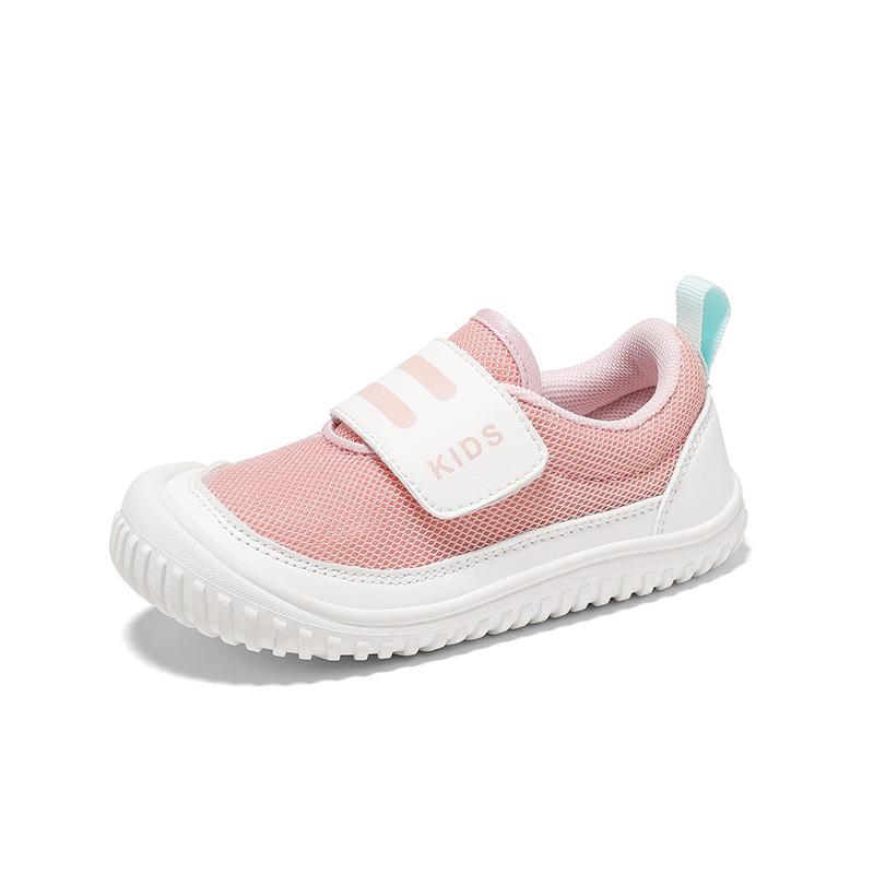 2025 Children's Casual Shoes Baby Sports Shoes Spring and Autumn New Breathable Toddler Shoes Solid Color Simple and Versatile