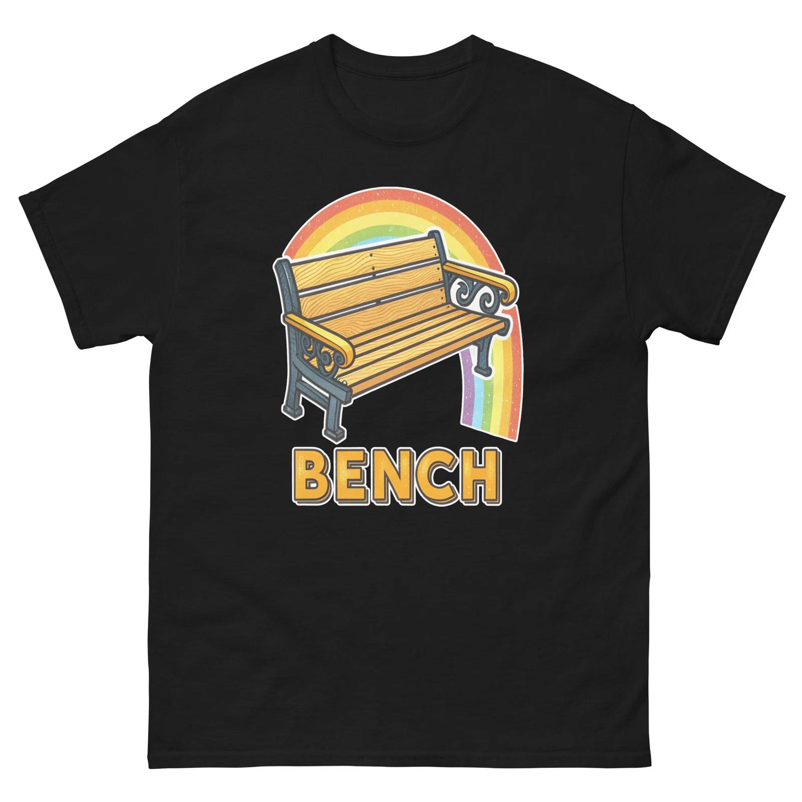 Bench Carnival Fair Amusement Park T-Shirt L