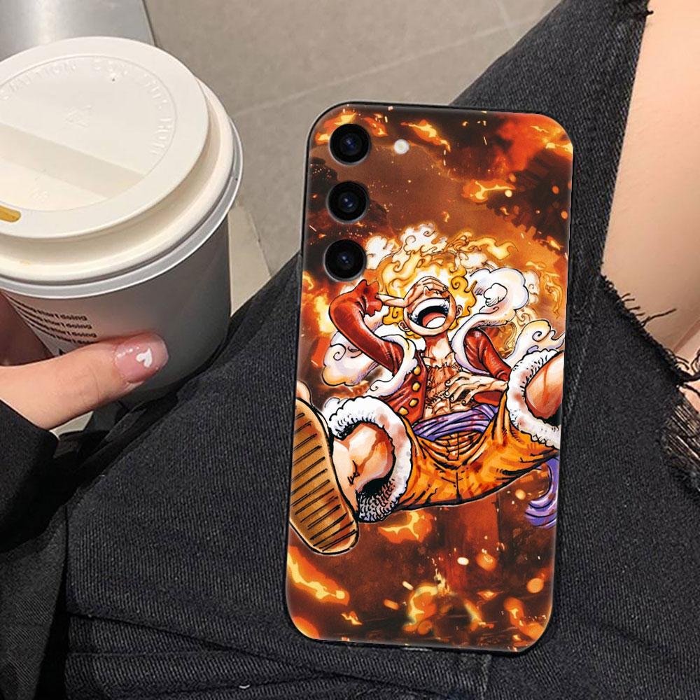One Piece Monkey D Luffy Nina Phone Case For Samsung Galaxy S26 S25 EDGE S24 S23 S22 S21 S20 FE S10 Ultra PLUS LITE Case Cover