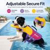 Breathable Dog Life Jacket Tear Resistant Dog Buoyancy Vest Dog Swimming Vest  Outdoor Water