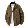 Autumn and winter new tooling jacket men's trendy coat versatile loose stand-up collar top coat