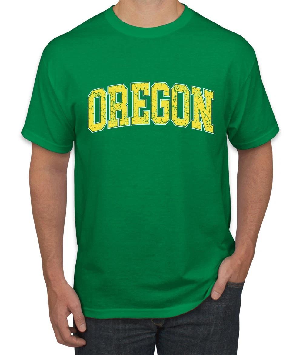Vintage Oregon Classic Retro Distressed OR Sports Men s T- Shirt S