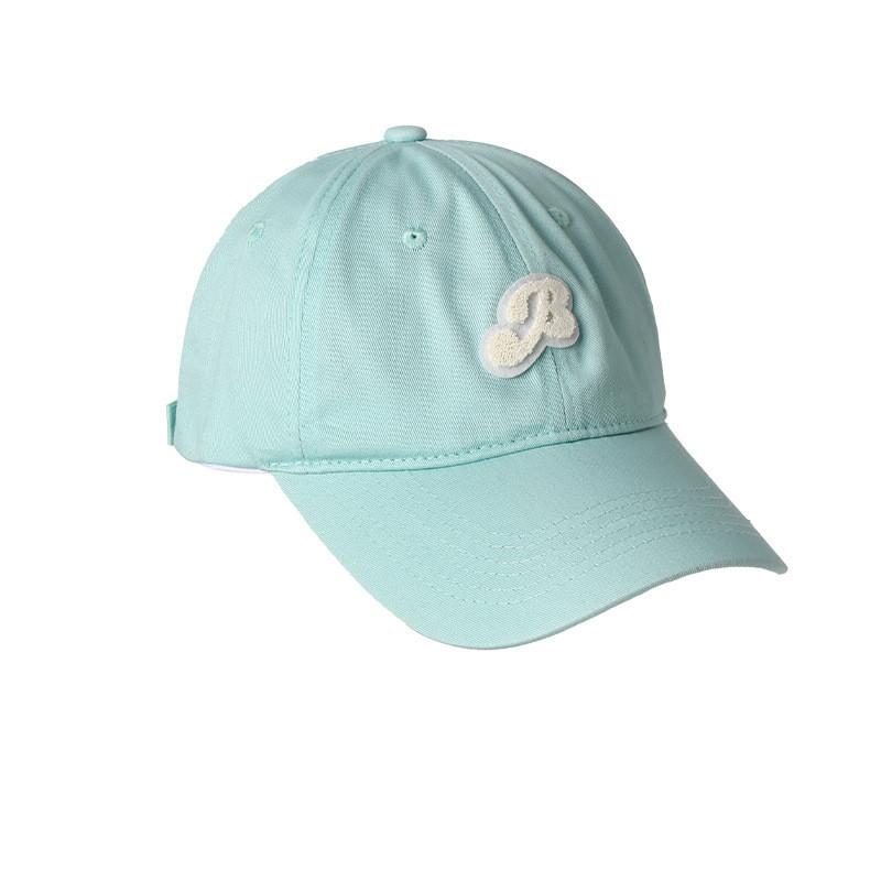 Trendy Unisex Soft Yellow Letter Embroidered Baseball Hat For Casual Spring Looks