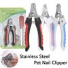 Professioneller Nagelknipser für Haustiere, Edelstahl, für Hunde und Katzen, arbeitssparender Nagelknipser, praktisches Hundepflegezubehör