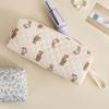 Quilting Cotton Hair Dryer Storage Bag with Handle Dustproof Curler Storage Bag Portable Large Capacity Hair Dryer Carrying Case