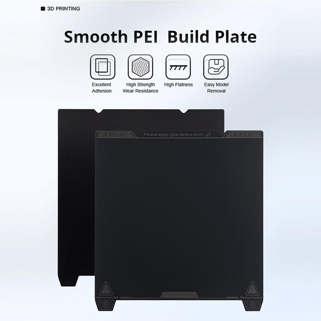 Creality  K1 Max PEI Smooth Build Plate 315x310mm Without Soft Magnetic Mat Easy Model Removal Suitale for K1 Max 3D