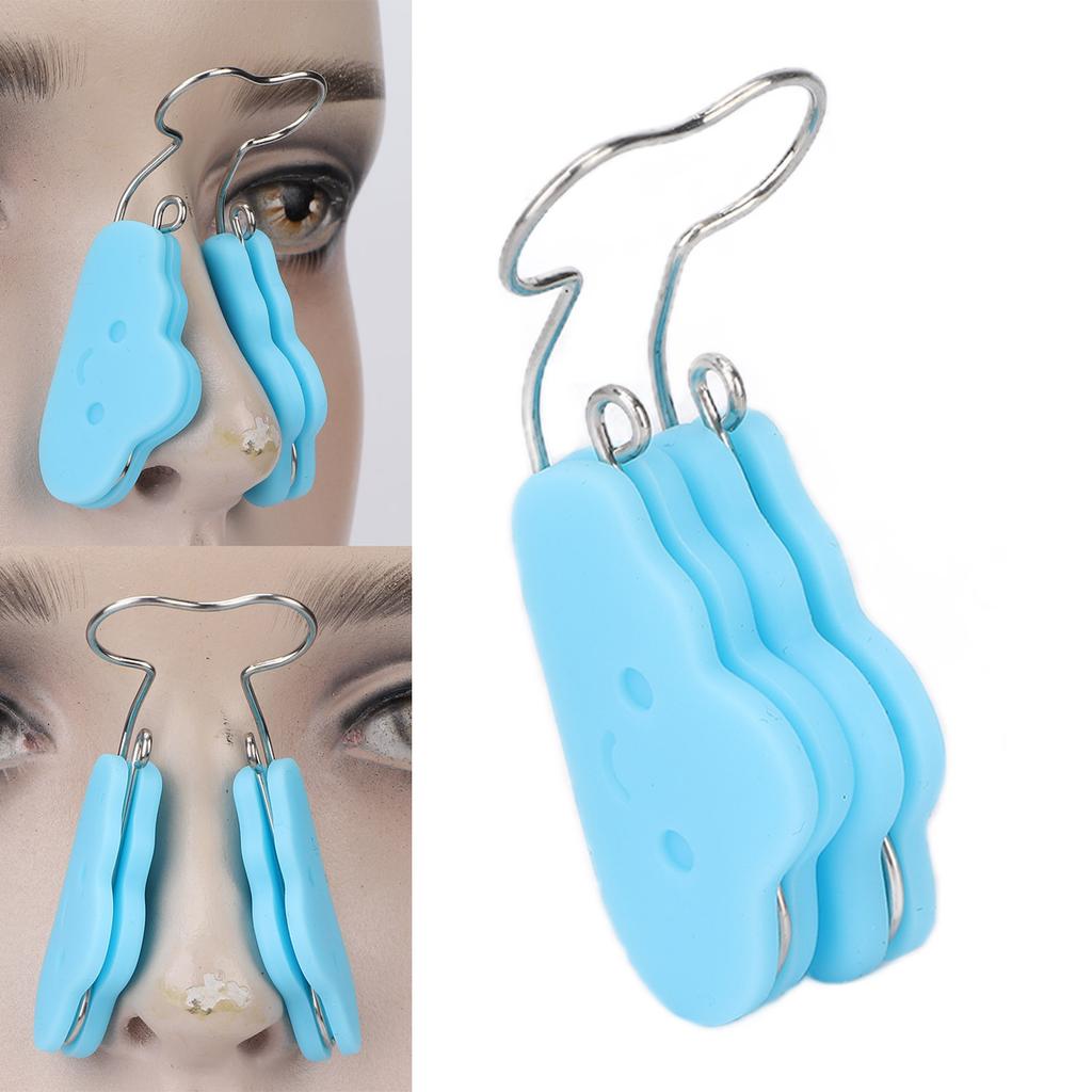 Portable Nose Shaper Clip Soft Silicone Nose Lifting Slimming Tool Nose Bridge Straightener
