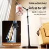 Adjustable Floor-Standing Cantilever Stand for Mobile Phones and Tablets - Perfect for Live Streaming, Overhead Shots, and Hands-Free Viewing