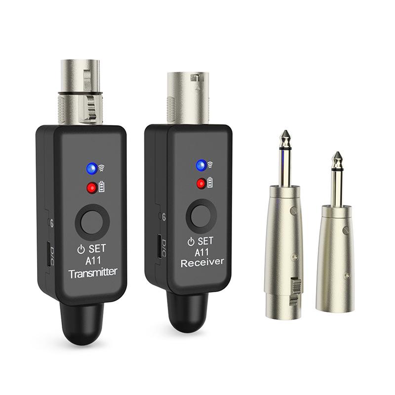Universal Wired Microphone Converter & Transmitter for Musical Instruments