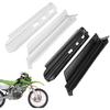 Motorcycle Plastic Front Cover, Senyar 2PCS Motorcycle Front Fork Slider Guards Cover Fits for KLX650 KLX250R KDX200 KLX300R (White)