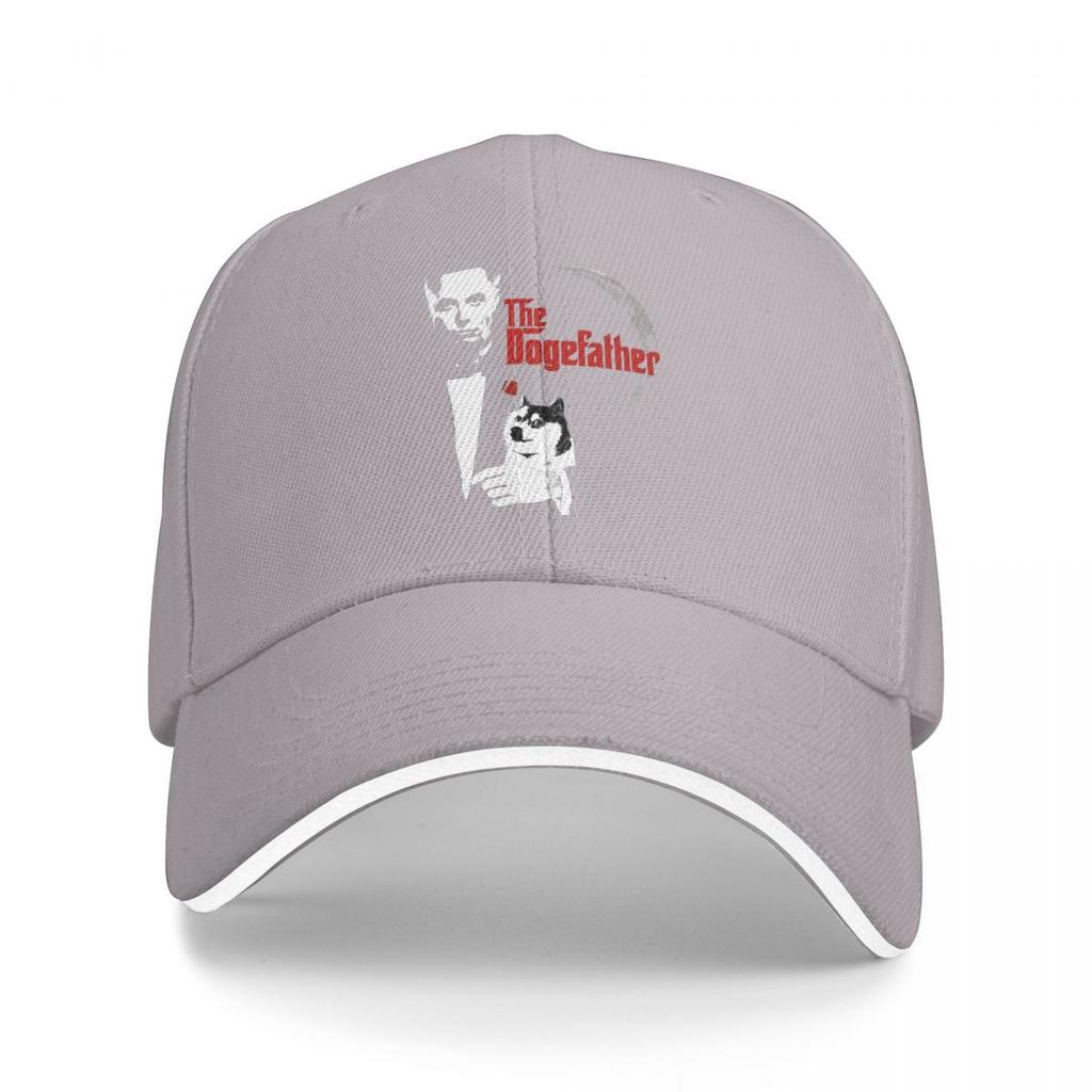 Baseball Caps The Dogefather Funny Graphic Female Male Casual Summer Caps