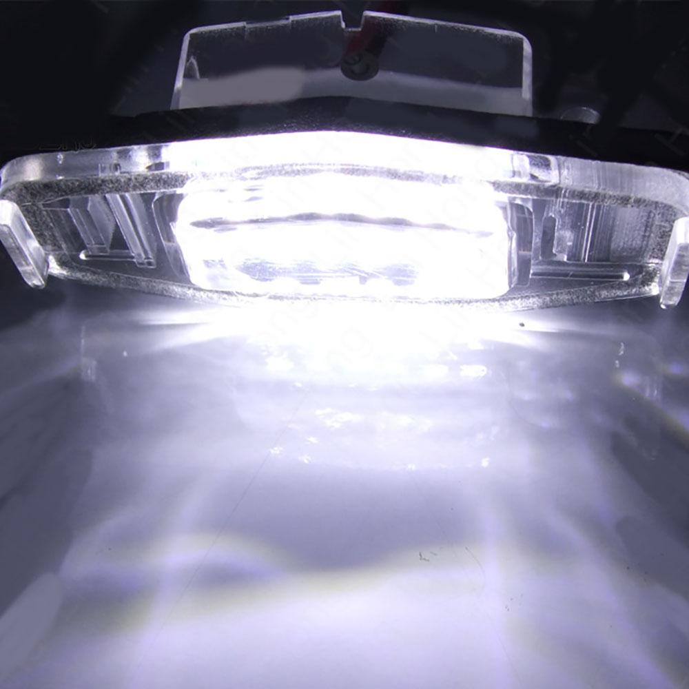 2Pc LED License Plate Lamp For Honda Civic Accord Odyssey MR-V Acura 34100S84A01