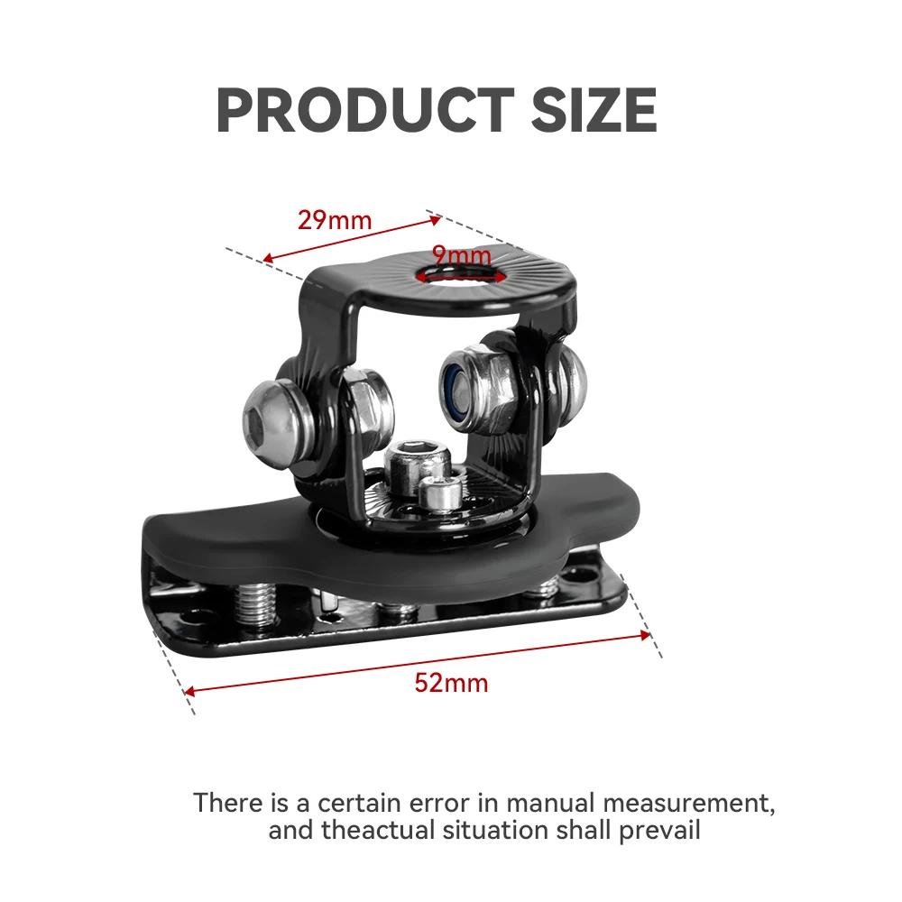 Car LED Bar Holder Mounting Bracket Auto SUV Off-road 4x4 Rotatable Light Mount Engine Cover Work Fog Lamp Hood Edge Clamp