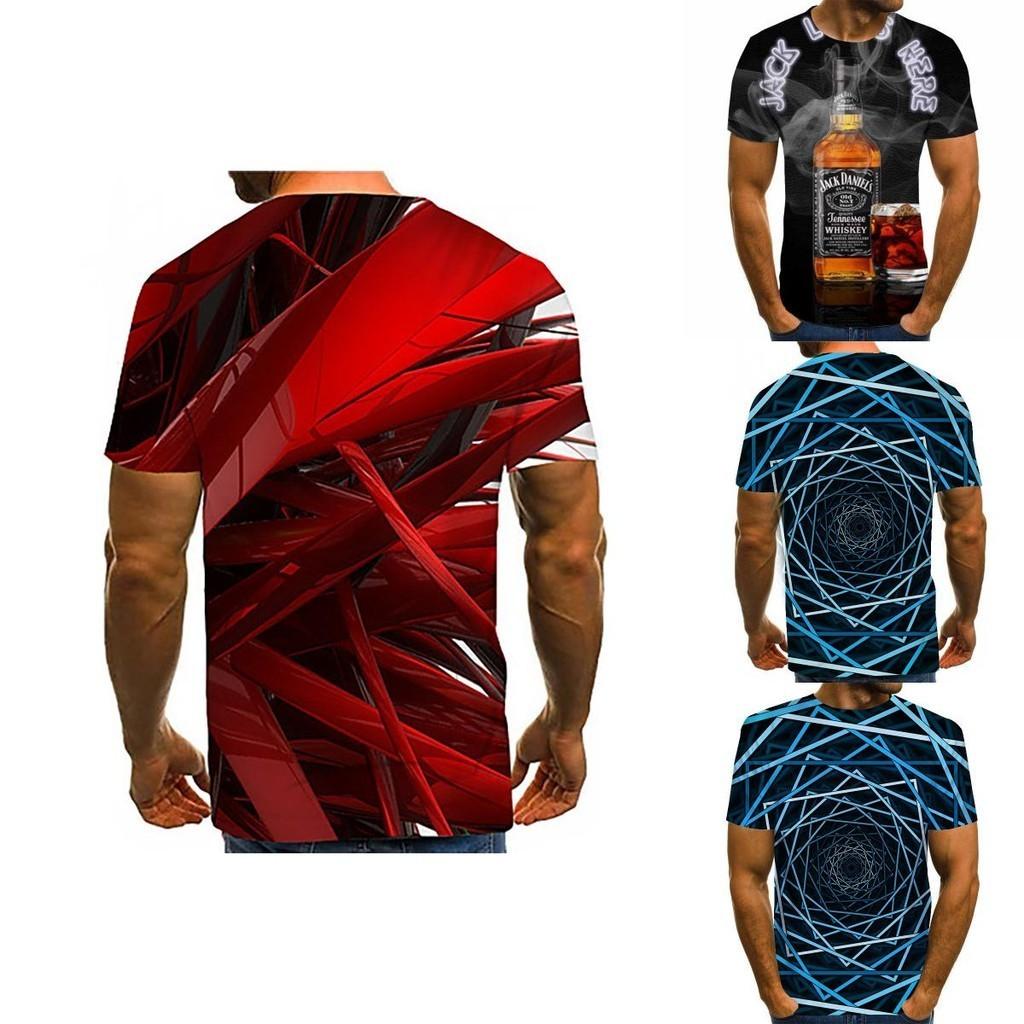 Vibrant Funny Hypnosis 3d T-shirt For Men And Women With Soft Casual Short Sleeves