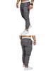 Men's Casual Multi-Pocket Workwear Long Pants - Woven Fabric