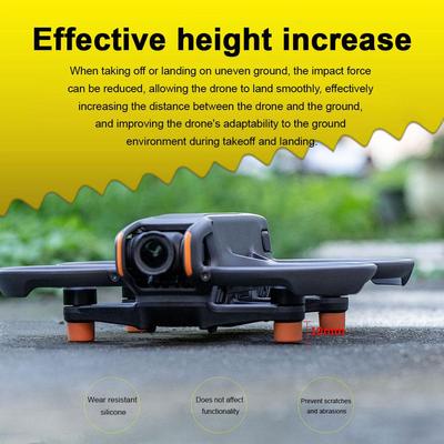 Do akcesoriów do dronów DJI Avata 2 Podkładki pod stopy silikonowe do lądowania i startu Ochronne 10 mm Y5N0