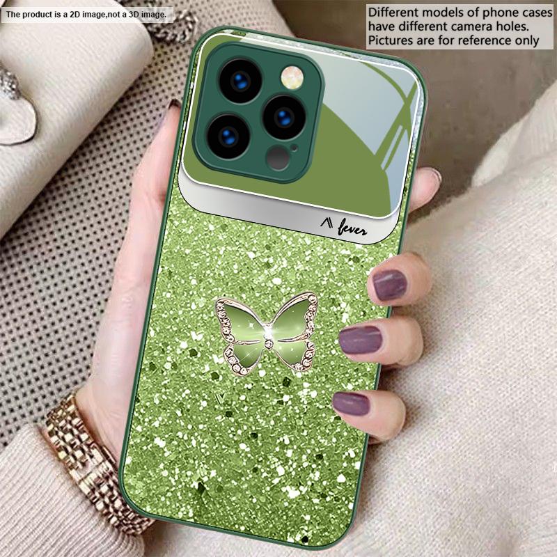 Blue white dot texture For iPhone 17 Air 16 E 15 14 13 Plus 12 mini 17 Pro Max 11Pro XR Xs X 7 8 11 Tempered Glass Phone Case