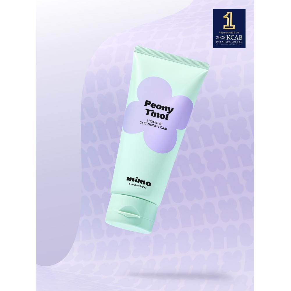 [mildly Alkaline Foam] Mimo By Mamonde Peanny Tinol Trouble Cleansing Foam 120 Ml  Amorepacific 