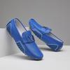 High Quality Men's Casual Leather Shoes Cowhide Loafers Soft Luxury Pea Shoes Genuine Leather Men's Flats Driving Shoes