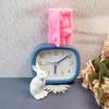 3D Rabbits Animal Figurine Silicone Candle Molds for Candle Soap Making Gypsum Decoration Cement Clay Silicone Molds