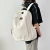Simple and Versatile Backpack Women's Cross-border Korean Version Ins Travel Bag Backpack Women's High-value Junior High School Student Schoolbag