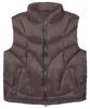 Nomanual Parabola Duck Down Vest - Brown