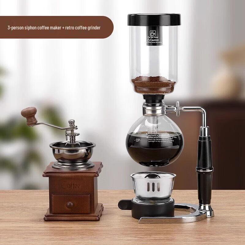 Glass Siphon Coffee Brewer