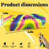 Peanut Shaped Squishy Pinch Toy - Butter Chocolate Flavor Slow Rebound Stress Relief