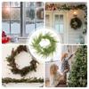Artificial Christmas Garland 6ft Artificial Pine Needles Garland Decorations Greenery Christmas Garlands For Fireplace Indoor