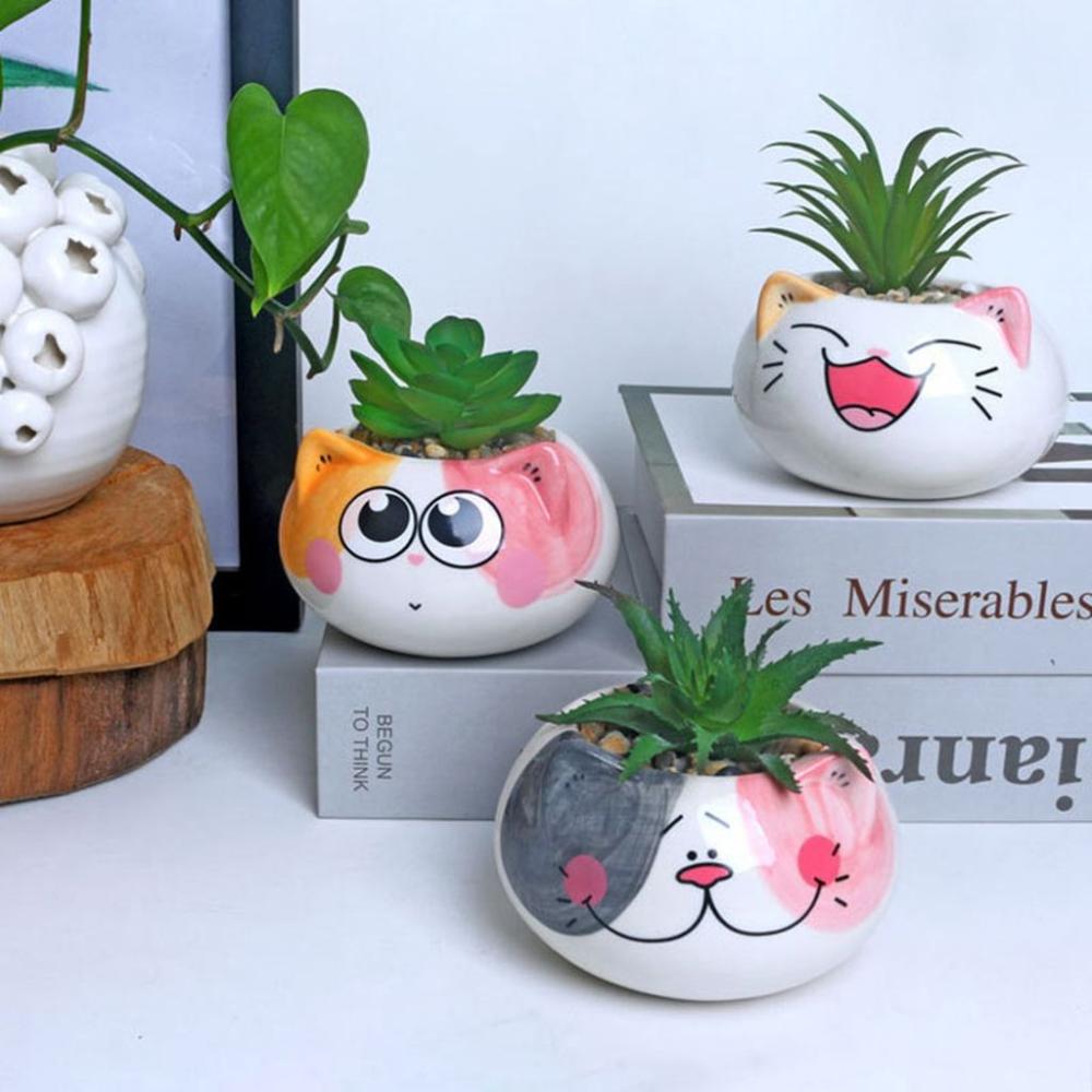 Table Decor Ornament Flower Planter Garden Supplies Bonsai Accessories Flowerpot Succulent Potted