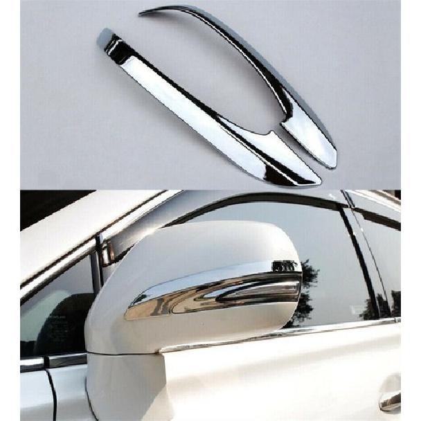 For Lexus RX270 350 450h 2010-2015 Chrome Rearview Side Mirror Strip Cover Trim