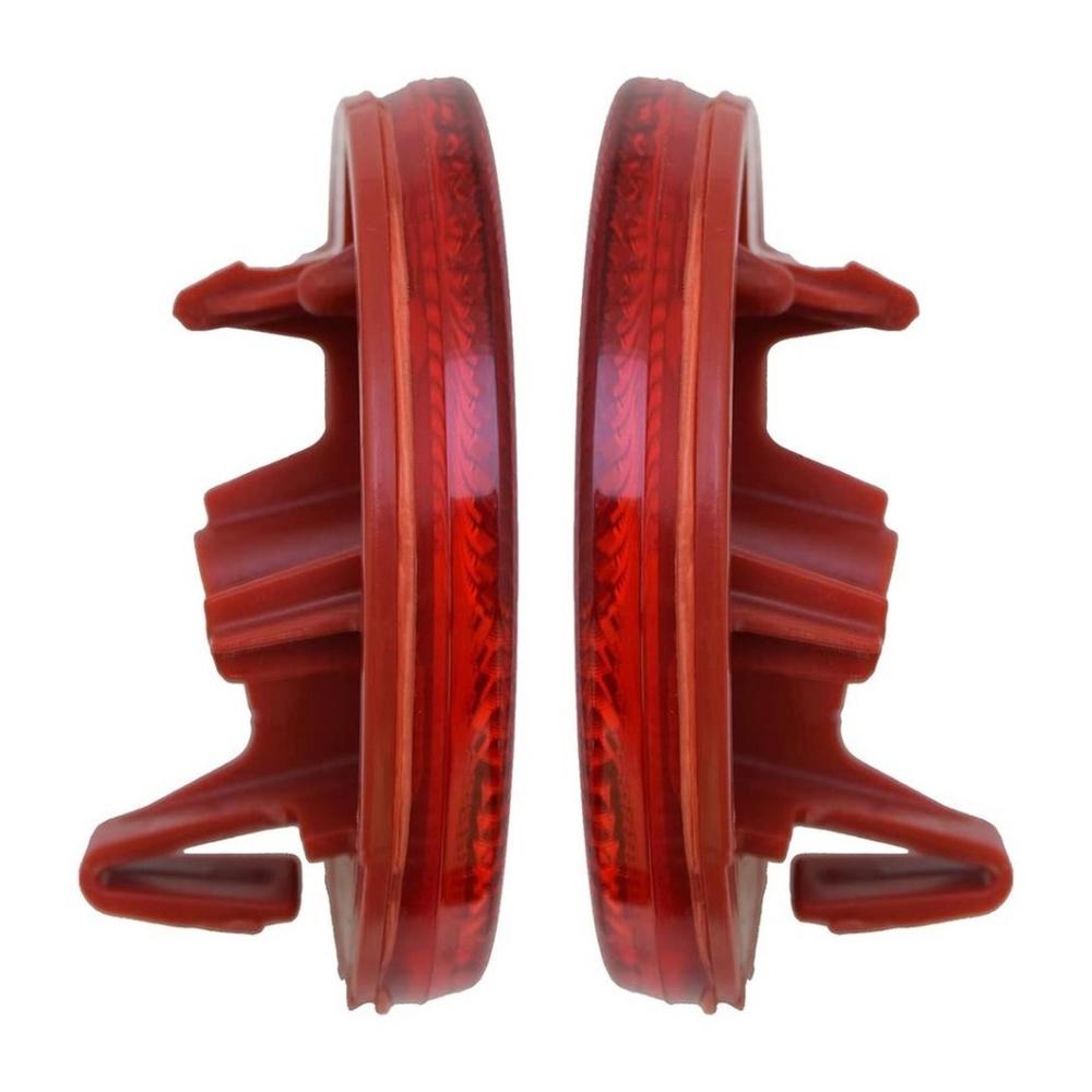 2x Rear Bumper Reflector Red For 2015-2017 Nissan Juke Left & Right 26560-EQ00A