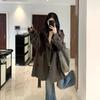 2025 Women's Spring Korean-Style Thin Casual Trench Coat
