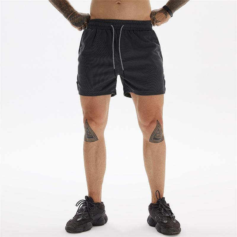 Versatile Men's Gym Sports Training Bodybuilding Workout Running Shorts With Pockets