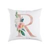 Pillow Sofa Cushion Home Office Cushion Letter Flower Pillow Bedside Backrest Car Pillow Cover
