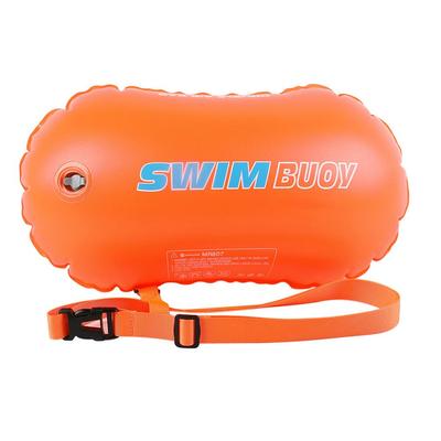 PVC Swimming Buoy Safety Buoy Double Towing Buoy Swimming Inflatable Buoy Bag Water Sports Safety