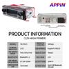 Auto MP3 Bluetooth Player 5513 Retro Stereo Multimedia Radio Anrufe Freisprecheinrichtung Aux/USB/SD-Karte Gerät 12V-24V LKW