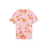 Nike Geometric Tie-Dye Casual Round Neck T-Shirt Men Tops Orange DQ1068-610
