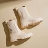 Women'SRain Boots - Slip-Resistant Thick Sole, Comfortable Fabric Inner & Insole, Versatile Outdoor Footwear for Casual Attire