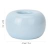 Donut Ceramic Toothbrush Holder Novel Candy Color Cute Multifunctional Toothbrush Base