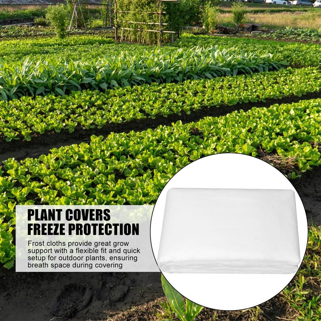 Frost Cloth 10X30FT Plant Covers For Winter Cloth Fabric Covering For Vegetable Garden Gardening Freeze Protection Landscape
