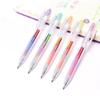 5pcs Rainbow Gradient Color Pens Set Gel Ink Vintage Marker Liner 0.5mm Ballpoint Stationery Gift