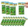 Soccer Theme Party Favor Football Reusable Straw Funny Puzzle Sticker Keychain Braclet Children's Birthday Party Decoration Gift