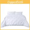 Modern Minimalist Cross-border Craft Home Textile Quilt Cover Set Pillowcase Set