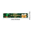 St Patricks Day Backdrop Banner With Beer Mug And Clover Party Event Decoration Photo Booth photography Background Props