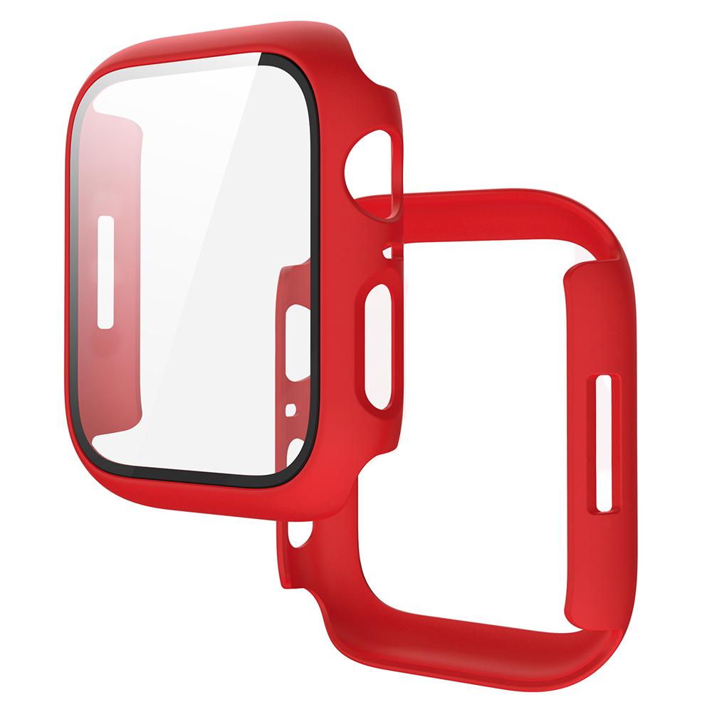 Glass+Case for Apple Watch Series 7/8/9 41mm 45mm Screen Protector 44mm40mm Bumper for iWatch Ultra/Ultra2 49mm Protective Cover